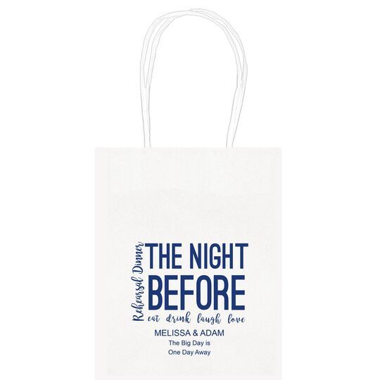 The Night Before Mini Twisted Handled Bags